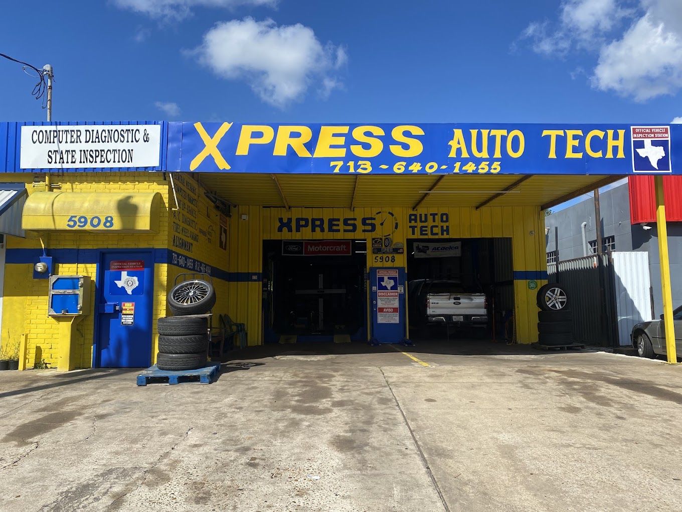 Xpress Auto Tech storefront at 5908 Telephone Rd